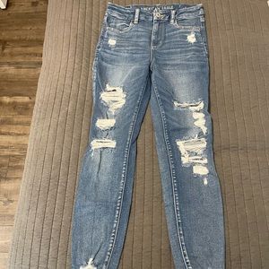 American eagle curvy high rise jegging